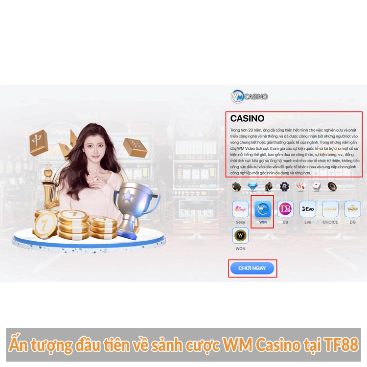 WM Casino: Đáng chơi như lời đồn? Góc nhìn thực tế từ TF88