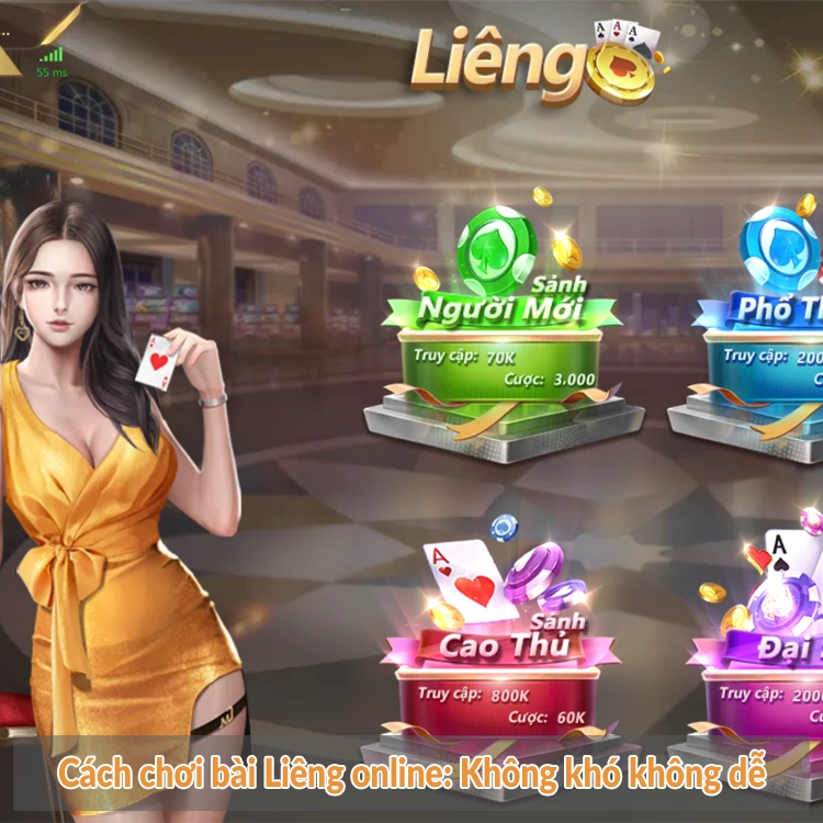 Cách chơi bài Liêng cho người mới: Trải nghiệm không lo cháy túi